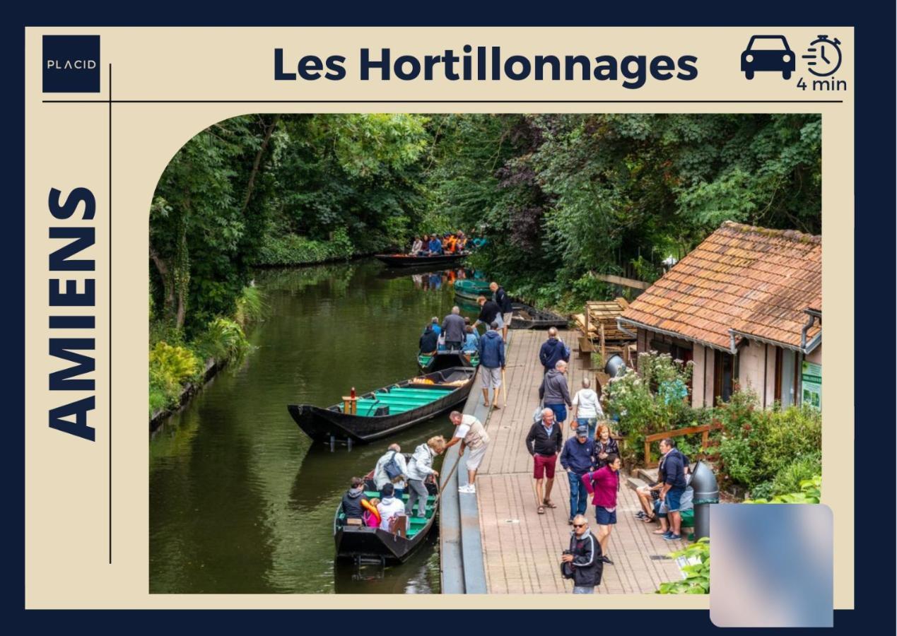 Le Carre D'Or - Appartement Confort - Jardin Prive Amiens Dış mekan fotoğraf