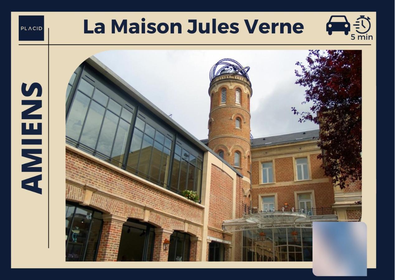Le Carre D'Or - Appartement Confort - Jardin Prive Amiens Dış mekan fotoğraf